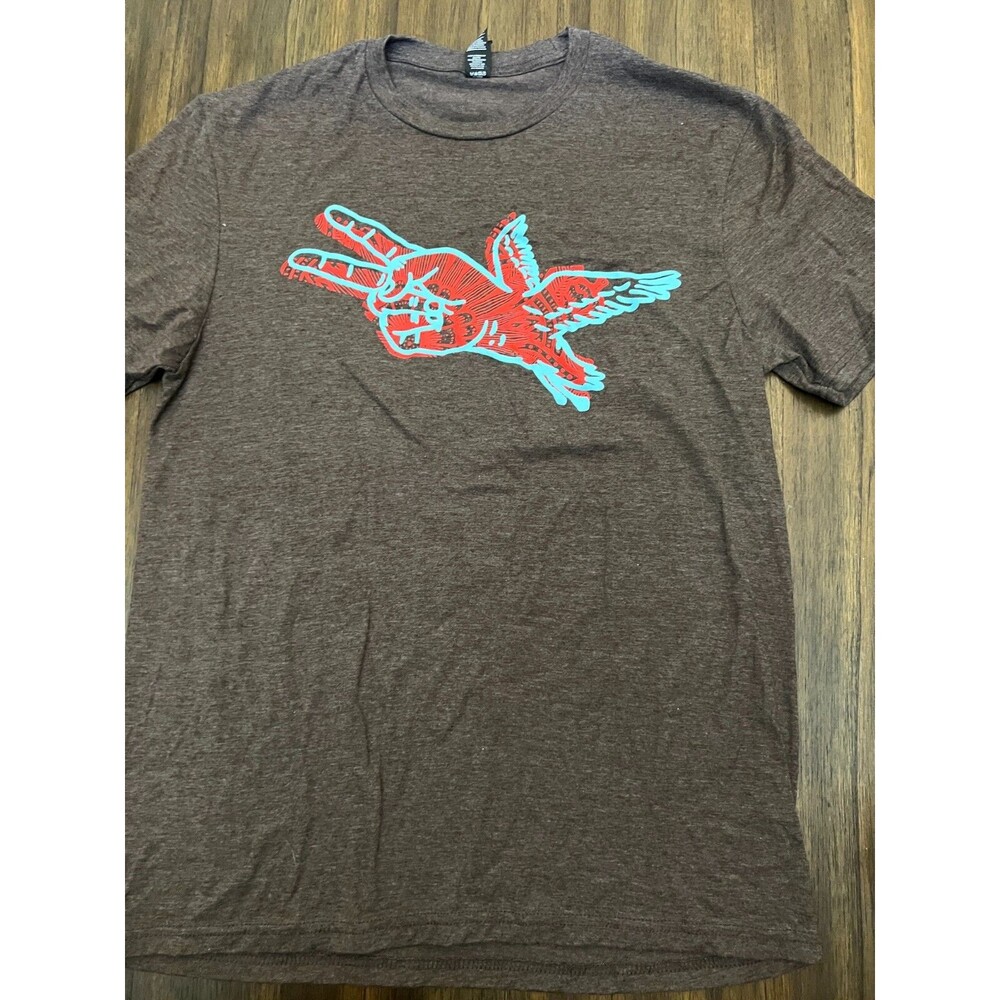 Amazon employee shirt T-Shirt mod medium unisex sample brown  seattle swag
